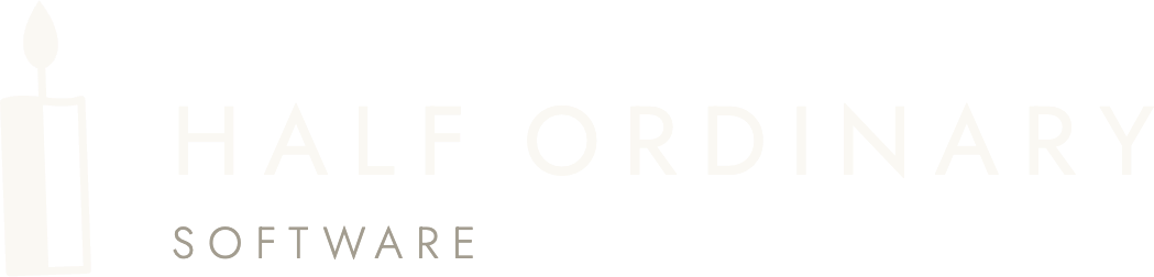 Half Ordinary Software